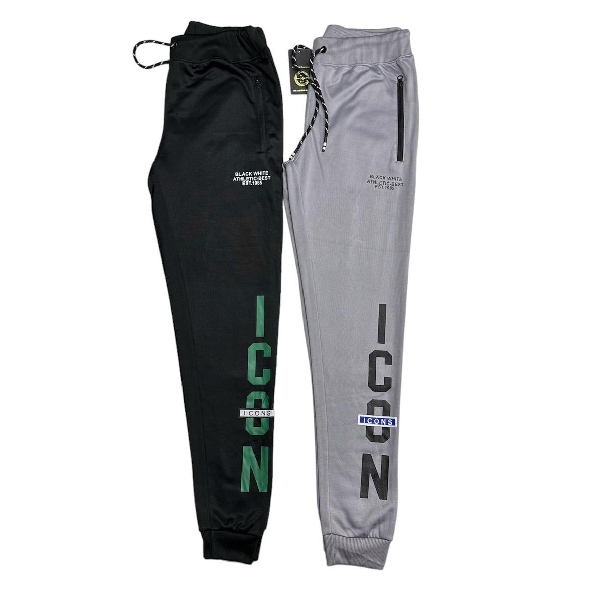 iCon Print zipper Joggers – WELAGUJJAR